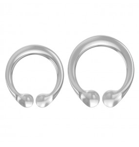 PLEASE ME Type C Foreskin Correction Glans Cock Ring (Full Set 2 Pieces)